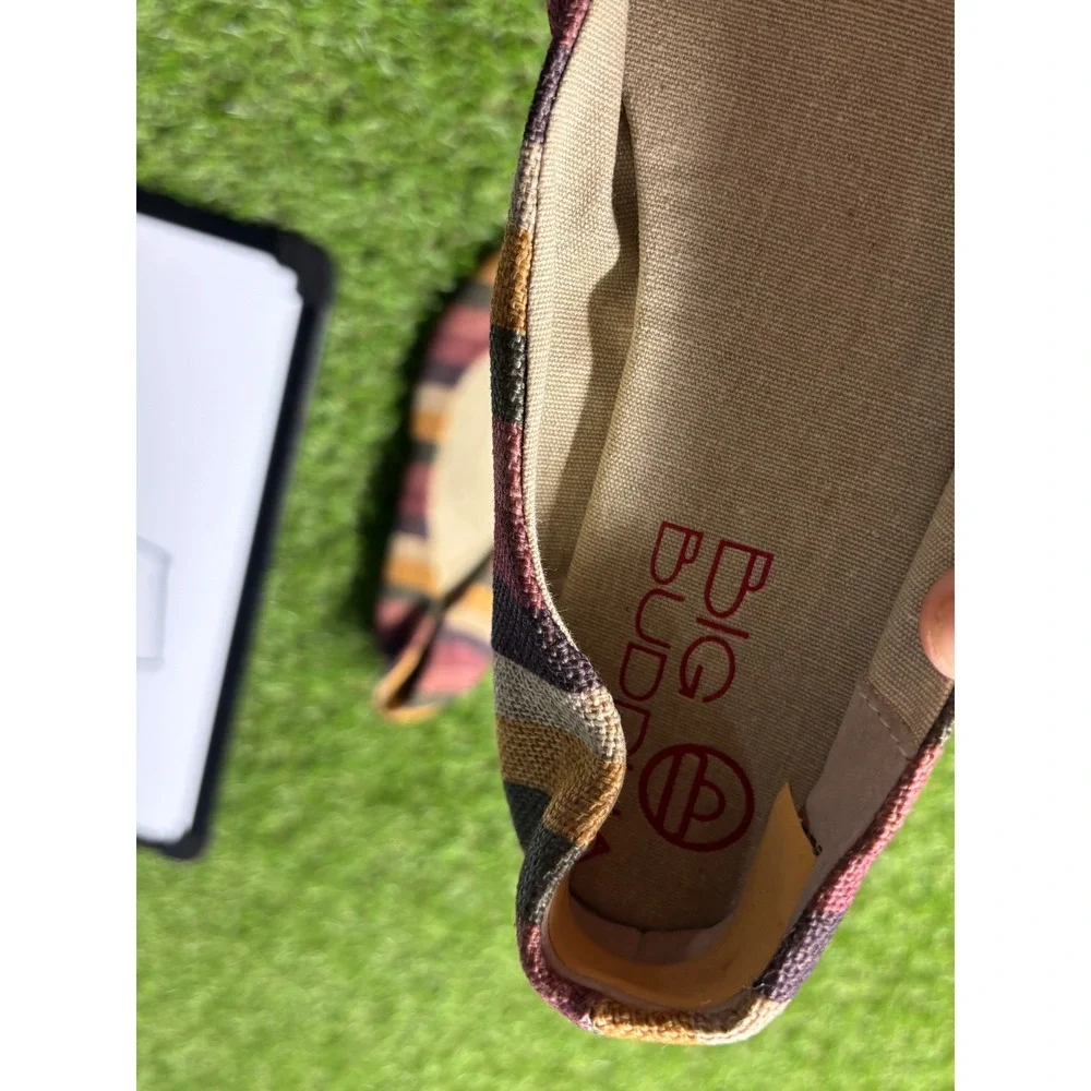 Big Buddha BB-BUNNI Womens 8.5M Multicolor Striped‎ Fabric Ballet Flats Shoes